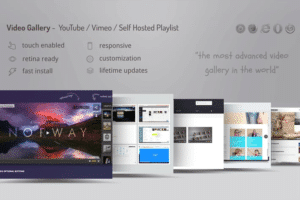 video gallery wordpress plugin w youtube vimeo