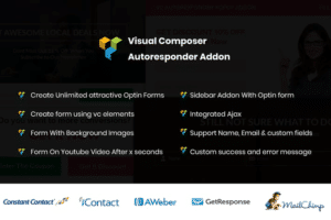 visual composer autoresponder addon