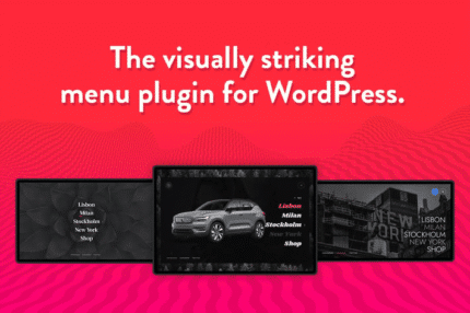 wauki fullscreen wordpress menu