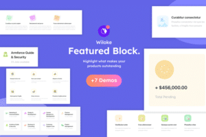 wiloke featured block elementor addon