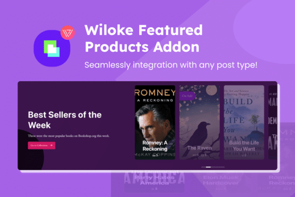 wiloke featured products addon