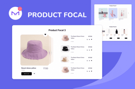 wiloke product focal for elementor