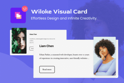 wiloke visual card elementor
