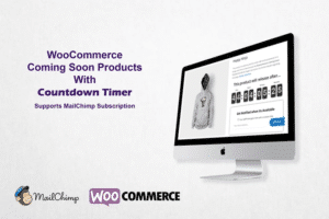 woocommerce coming soon product with countdown