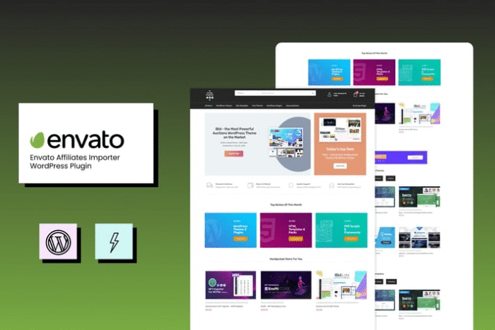 woocommerce envato affiliates importer