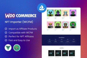 woocommerce nft importer wcfm addon