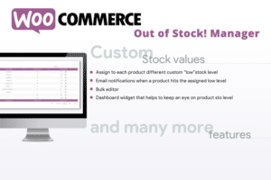 woocommerce out of stock manager