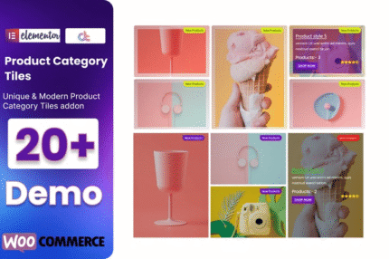 woocommerce product category tiles addon