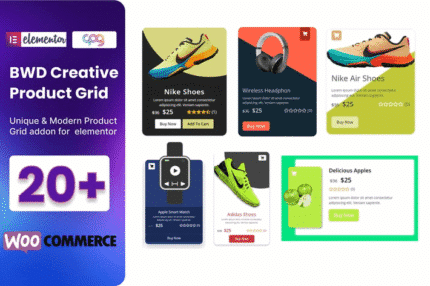 woocommerce product grid addon for elementor