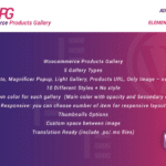 woocommerce products gallery for elementor