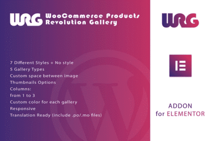 woocommerce products revolution gallery