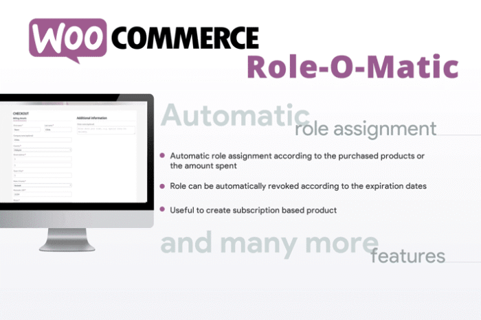 woocommerce role o matic