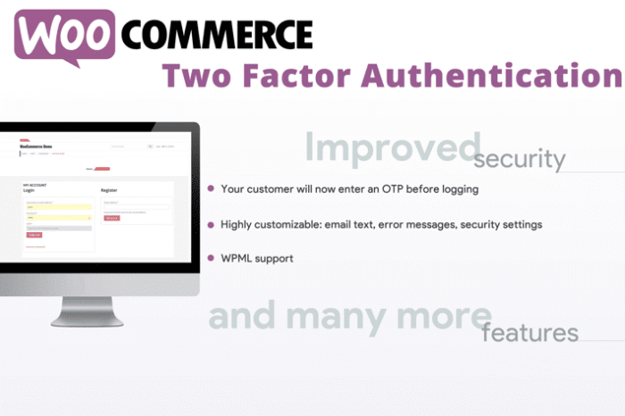 woocommerce two factor authentication