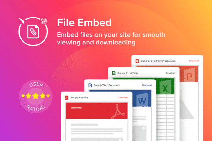 wordpress file embed viewer plugin