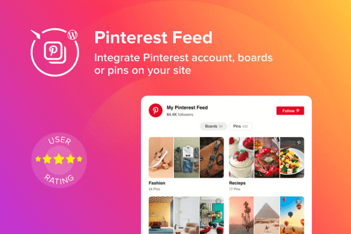 wordpress pinterest feed plugin