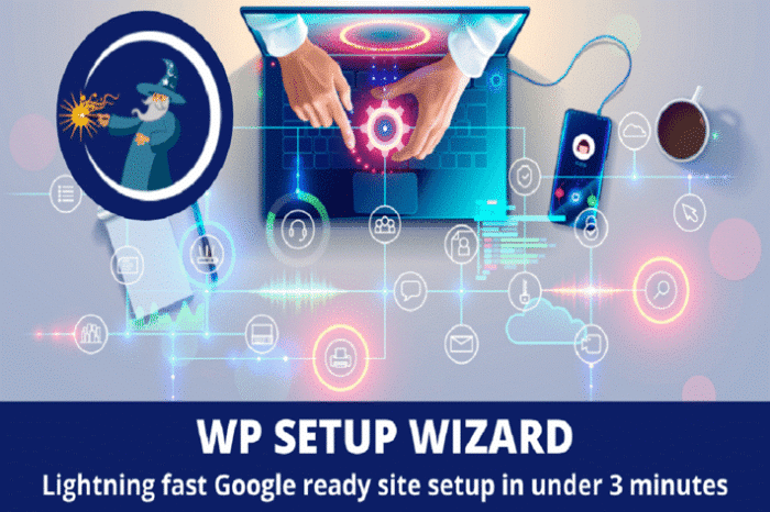 wp setup wizard