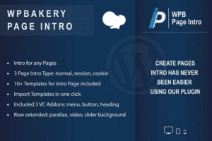 wpbakery page intro addon for wpbakery