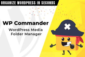 wpcommander wordpress media folders manager