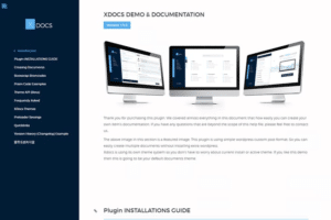 x docs wordpress product documentation creator