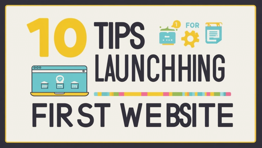 Launch Your First Website with These 10 Tips