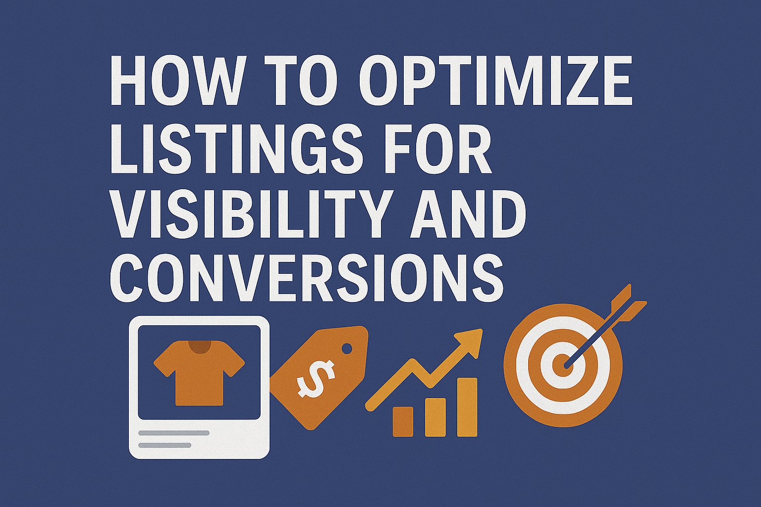 How to Optimize Listings for Visibility and Conversions