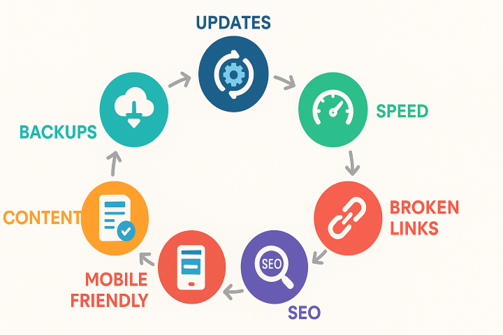 Top 7 Website Maintenance Tips