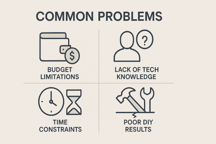 Struggles Small Businesses Face with Website Design