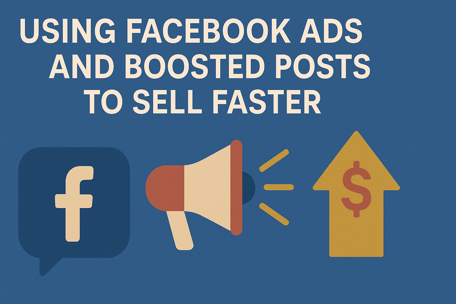 Using Facebook Ads and Boosted Posts to Sell Faster