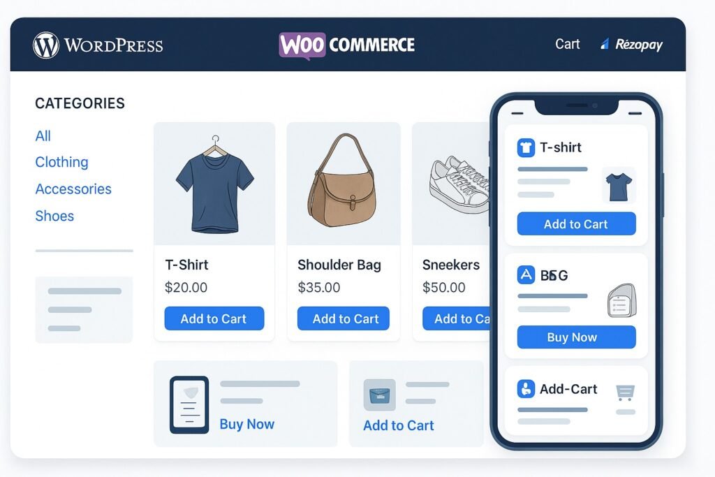 WooCommerce-powered product page with clean layout and secure checkout options.