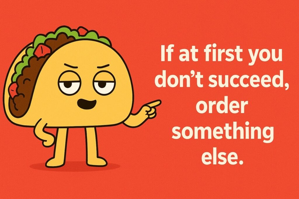 AI-styled parody meme inspired by popular brand marketing