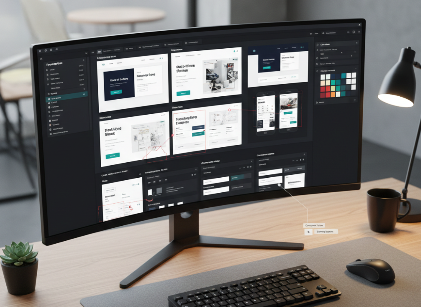 Enterprise UI UX Design Showcase